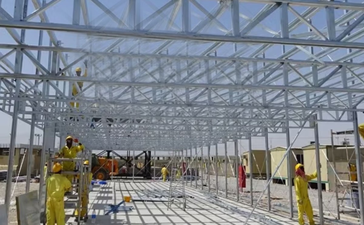 Construction of Temporary LV Panel Foundation
