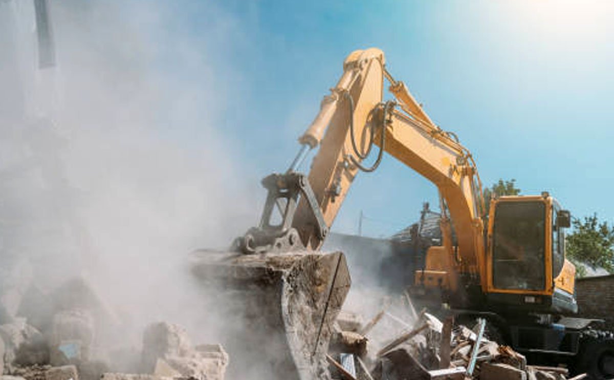 Demolition of Existing RCC Boundry